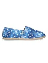 Print Stars Dark Blue Espadrilles
