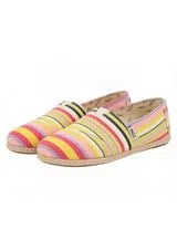 Multicolor Print Yellow Straps