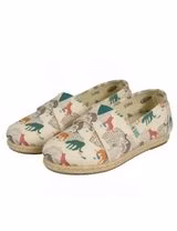 Alpercatas Raw Cheetah Print Kids