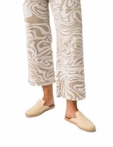 Mules Ecru Woman