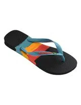 Brazil Tech II Black Flip-Flops