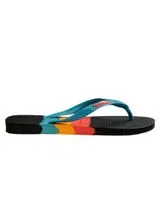 Brazil Tech II Black Flip-Flops