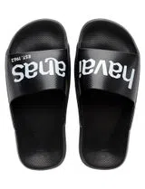 Chinelos Slide Classic Logomania Preto