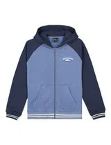 Sweatshirt com fecho Knowledge Area Azul Kids