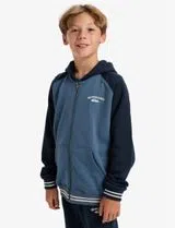 Sweatshirt com fecho Knowledge Area Azul Kids