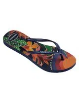 Slim Tropical Flip Flops