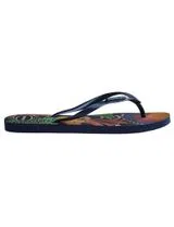 Slim Tropical Flip Flops