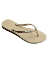 Slim Sparkle II Beige Flip-Flops