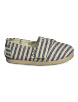 Alpercatas Surfy Lurex Silver Kids