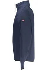Camisola com meio fecho Azul Marinho