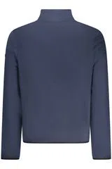 Camisola com meio fecho Azul Marinho