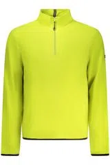 Sweatshirt com meio fecho Verde