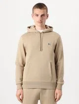 Sweatshirt com capuz Fleece Bege