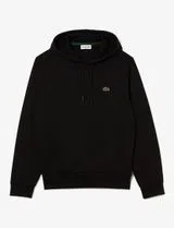 Sweatshirt com capuz Fleece Preto