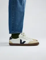 Ténis Volley O.T. Leather White Nautico Bark