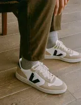Baskets V-10 Chromefree Beige-Marron
