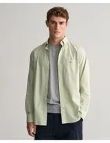 Classic Reg Poplin Shirt Green