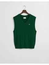 Colete de malha Verde