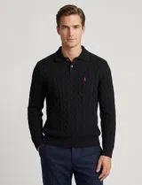 Pull en maille noir