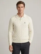 Camisola de malha Bege