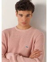 Camisola Malha Homem Rosa