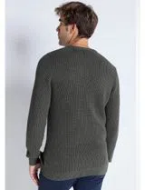Camisola Malha Homem Verde