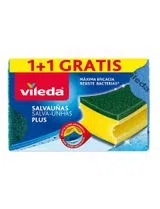Esfregão Salva Unhas Verde Antibactérias 1+1 Un