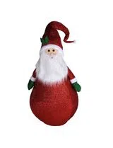 Pai Natal com corpo dobrável e Luzes LED - altura 120cm