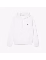 Sweatshirt com capuz Fleece Branco
