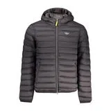 Men's Black Hooded Jacket