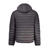 Men's Black Hooded Jacket