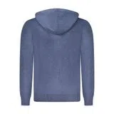 Casaco desportivo com capuz Masculino Azul