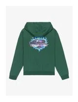 Casaco Desportivo zip Menino Verde