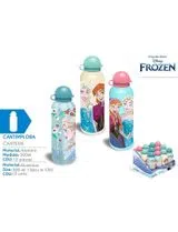 Garrafa Alumínio 500Ml 3 Desenhos Frozen