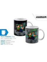Caneca Muda De Cor De La Tierra Minecraf