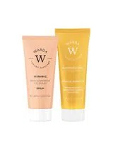 Sérum em gel vitamina C revitalizar a pele 30ml + creme de dia proteção solar FPS 30 50ml