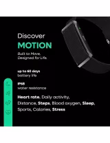 Pulseira Inteligente Motion Nylon Preto