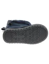 Bota Alta Criança Azul Marinho