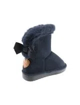 Bota Alta Criança Azul Marinho