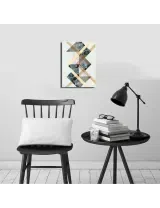 Tela Decorativa Wallity Multicor