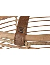 Set of 2 Brown Natural Baskets