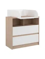 Suporte Muda Fraldas SHELTER Branco