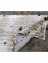 Tapete 100x200cm Castanho e Creme 