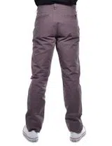 Calças Chino Homem Cinzento Escuro