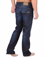 Calças Ganga Homem Azul 