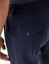 Calças Homem Azul Escuro