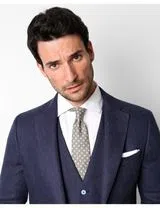 Blue Men's Suit
