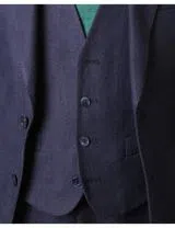 Blue Men's Suit