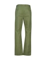 Pantalons Chino en Toile Verte