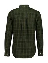 Corduroy Check Green Shirt